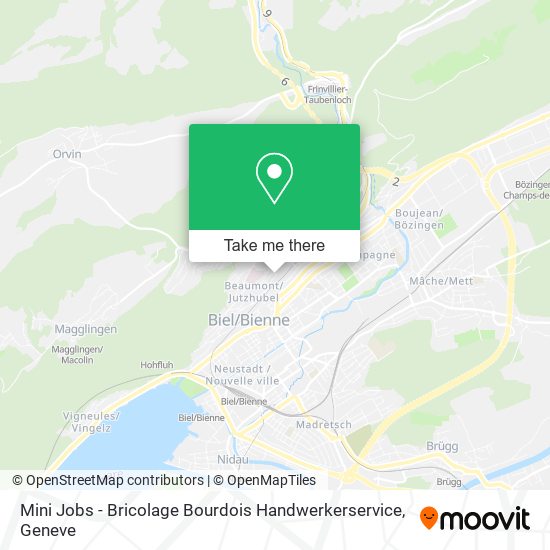 Mini Jobs - Bricolage Bourdois Handwerkerservice map