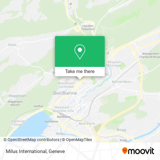 Milus International map