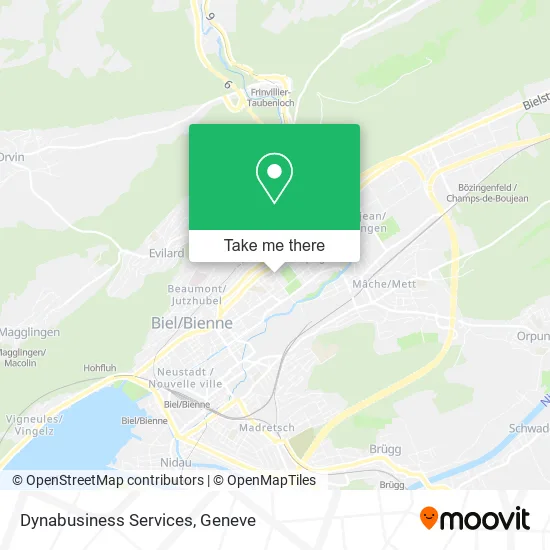 Dynabusiness Services map