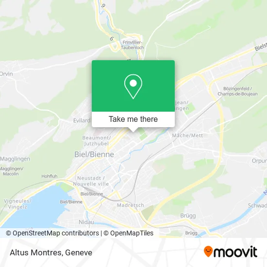 Altus Montres map