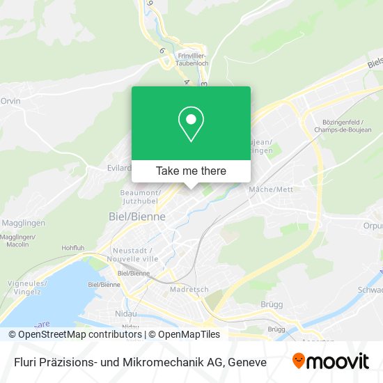 Fluri Präzisions- und Mikromechanik AG map