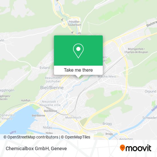 Chemicalbox GmbH map