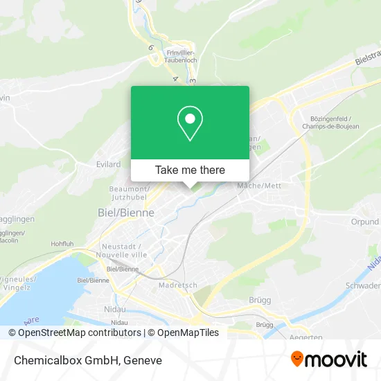 Chemicalbox GmbH map