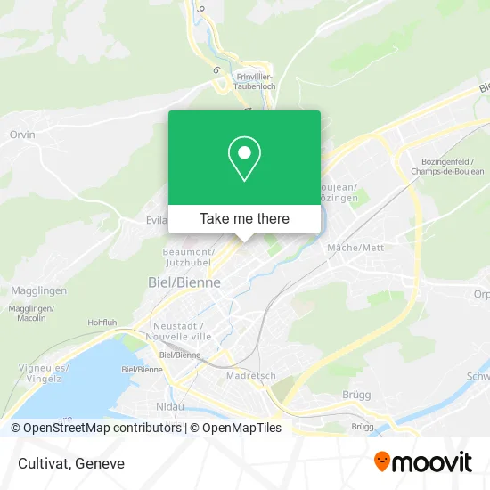 Cultivat map