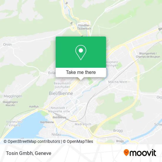 Tosin Gmbh map