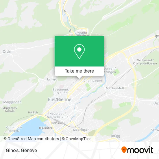 Gino's map