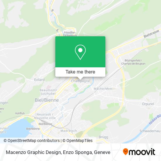 Macenzo Graphic Design, Enzo Sponga map