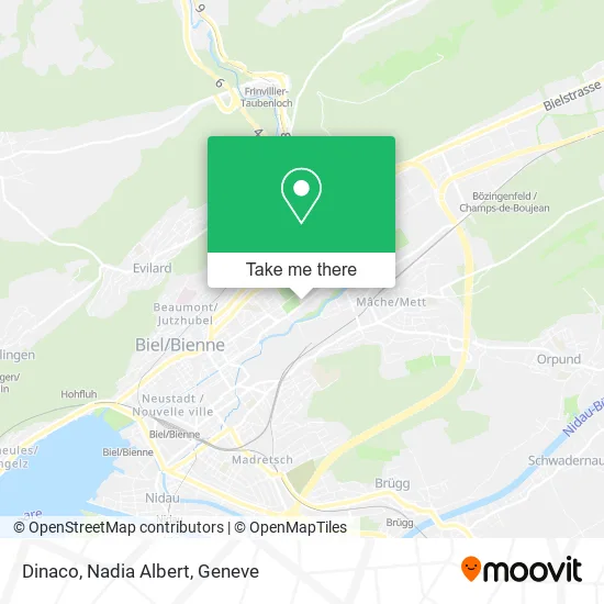 Dinaco, Nadia Albert map