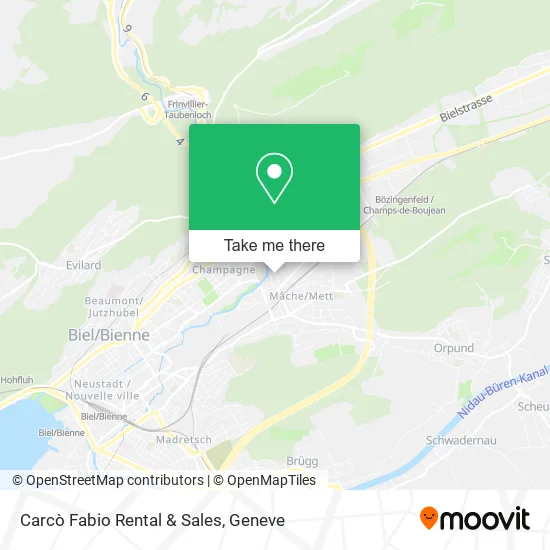 Carcò Fabio Rental & Sales map