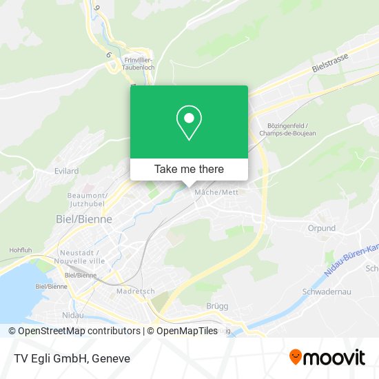 TV Egli GmbH map