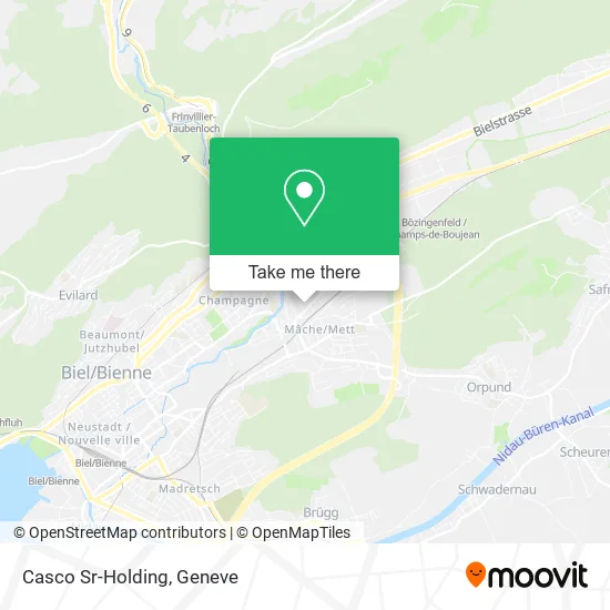 Casco Sr-Holding map