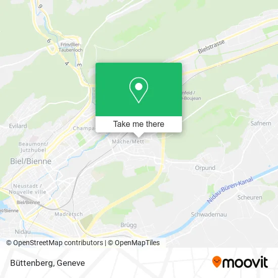 Büttenberg map