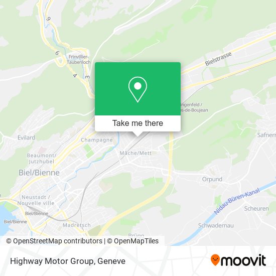 Highway Motor Group map