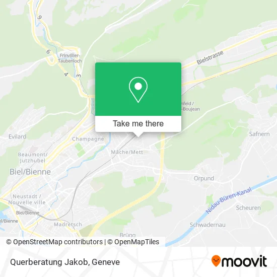 Querberatung Jakob map