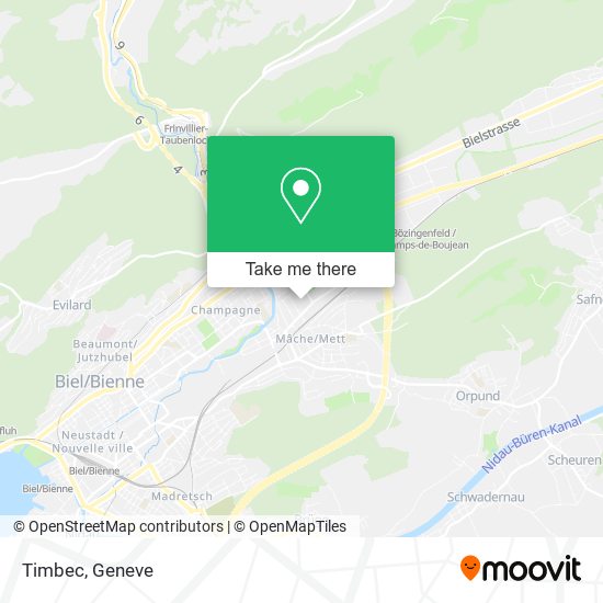 Timbec map