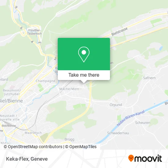 Keka-Flex map