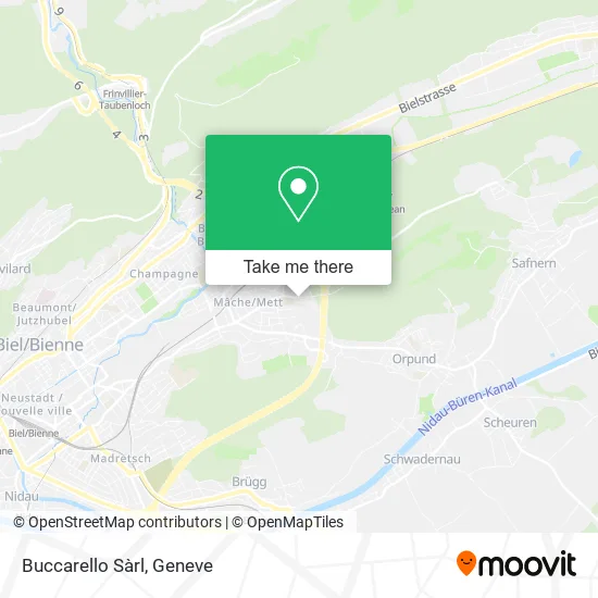 Buccarello Sàrl map