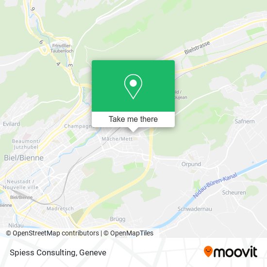 Spiess Consulting map