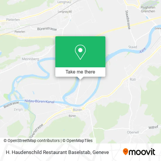 H. Haudenschild Restaurant Baselstab map