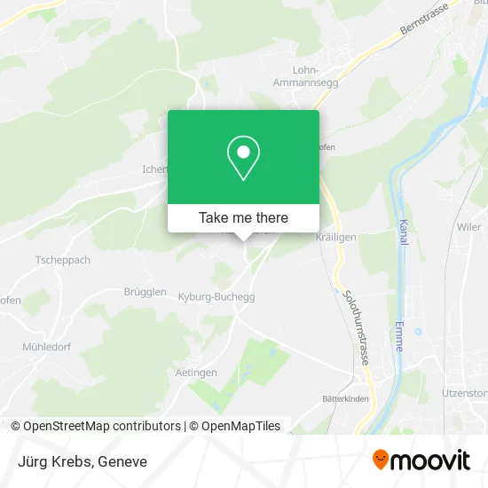 Jürg Krebs map
