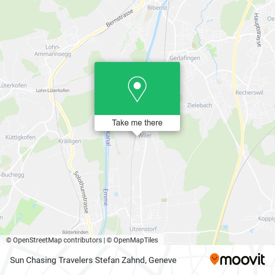 Sun Chasing Travelers Stefan Zahnd map