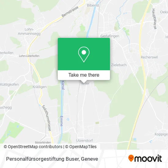 Personalfürsorgestiftung Buser map