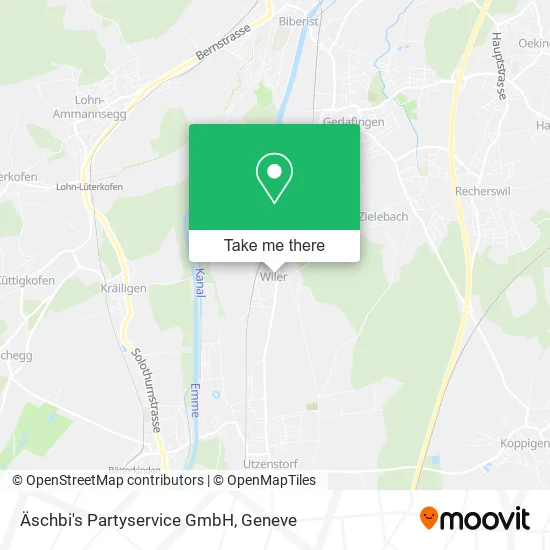 Äschbi's Partyservice GmbH map
