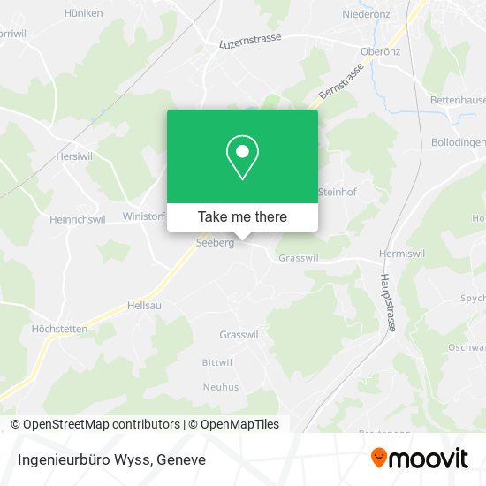 Ingenieurbüro Wyss map