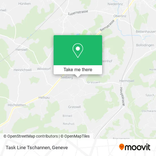 Task Line Tschannen map