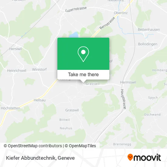 Kiefer Abbundtechnik map