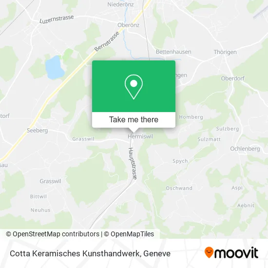 Cotta Keramisches Kunsthandwerk map