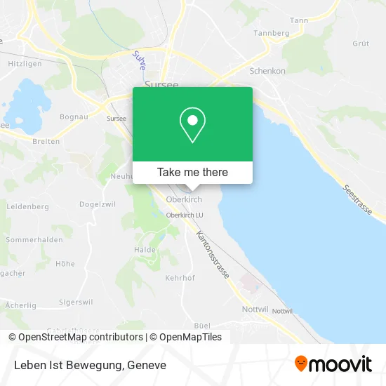 Leben Ist Bewegung map
