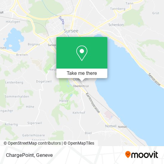 ChargePoint map