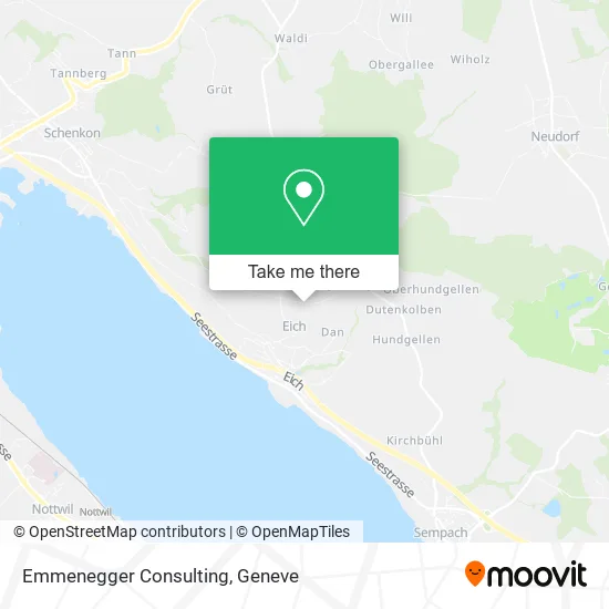 Emmenegger Consulting map