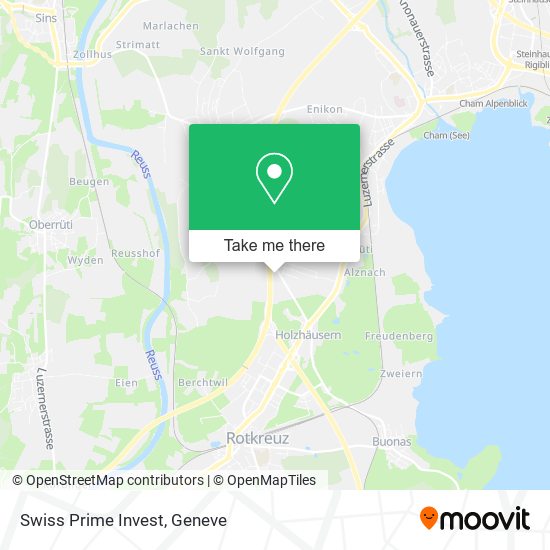 Swiss Prime Invest map