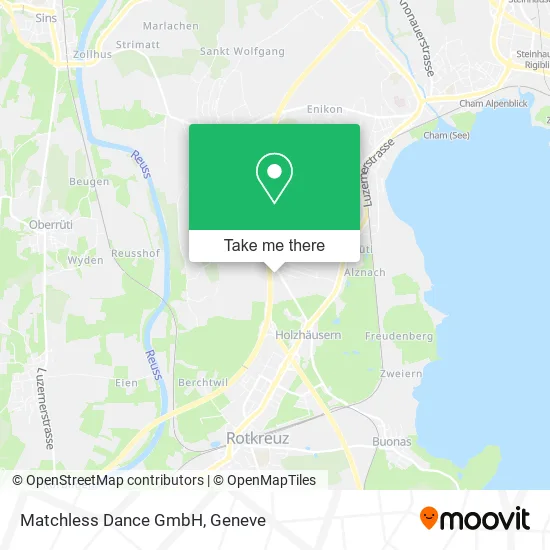 Matchless Dance GmbH map