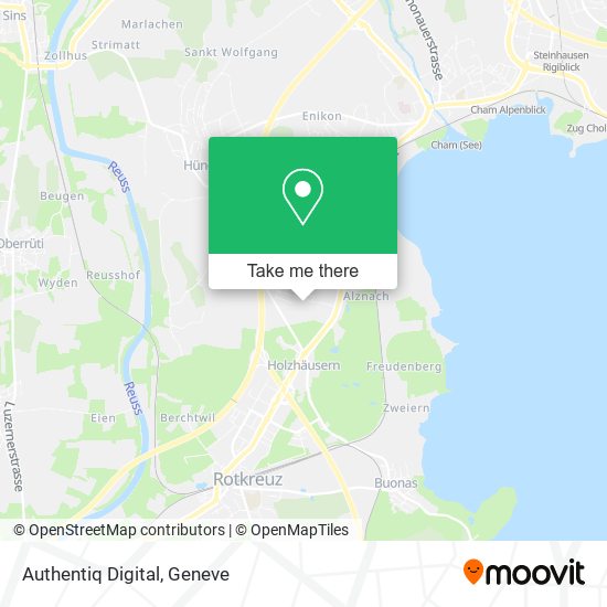 Authentiq Digital map