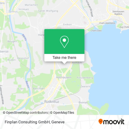 Finplan Consulting GmbH map