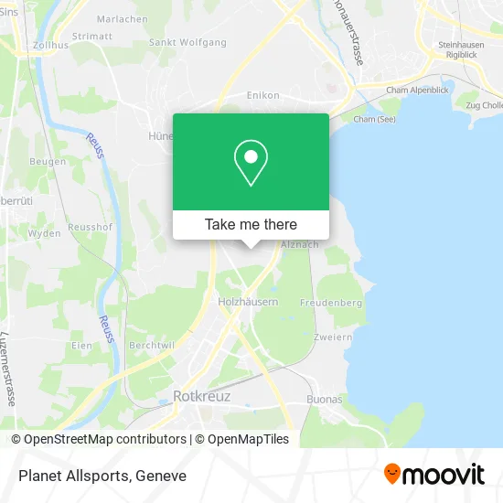 Planet Allsports map