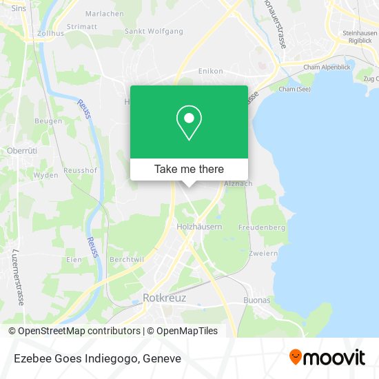 Ezebee Goes Indiegogo map