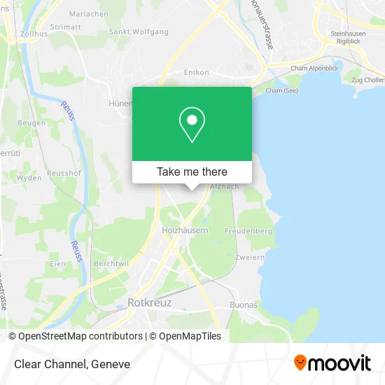 Clear Channel map