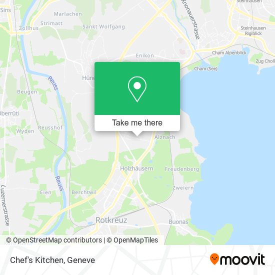 Chef's Kitchen map
