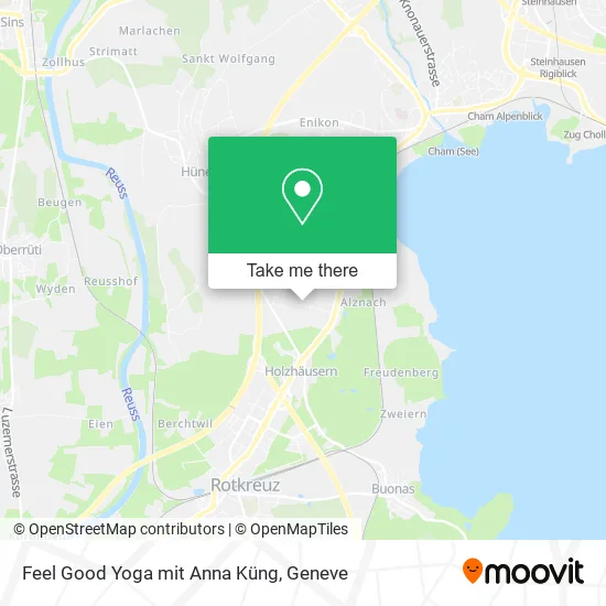 Feel Good Yoga mit Anna Küng map