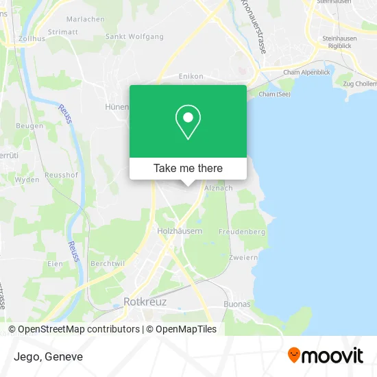 Jego map