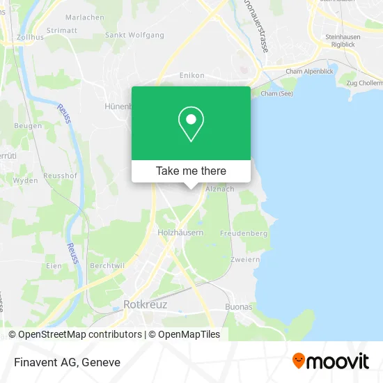Finavent AG map