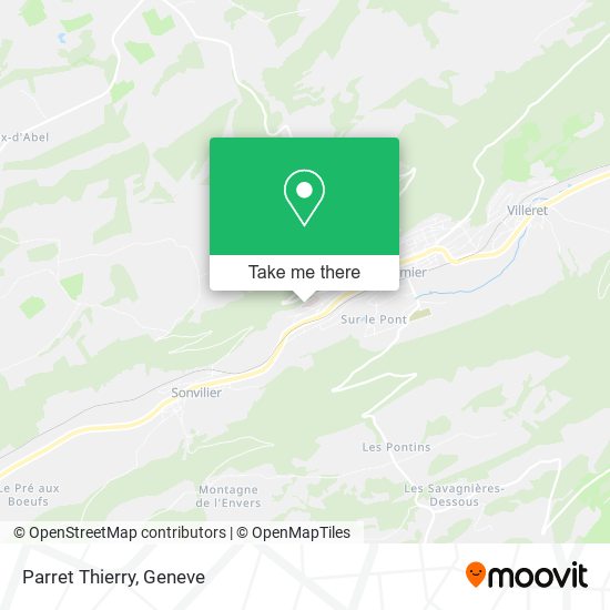 Parret Thierry map