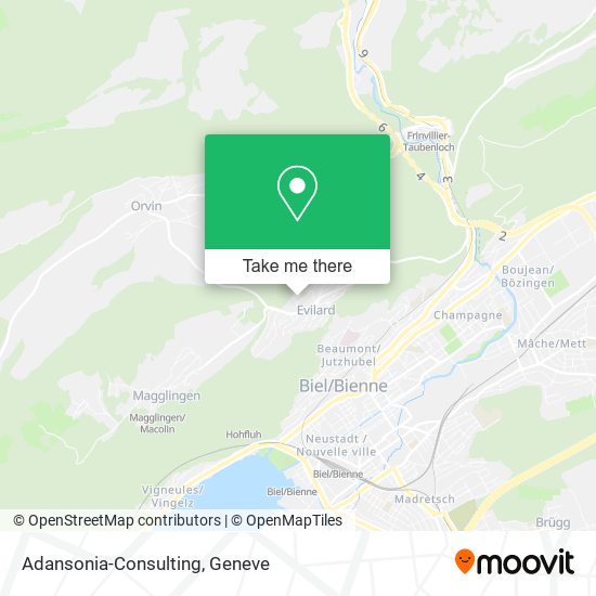 Adansonia-Consulting map