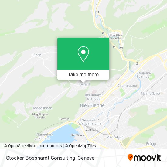 Stocker-Bosshardt Consulting map