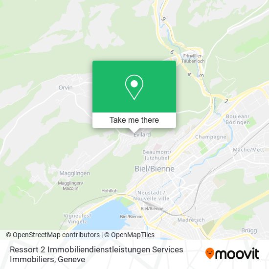 Ressort 2 Immobiliendienstleistungen Services Immobiliers map