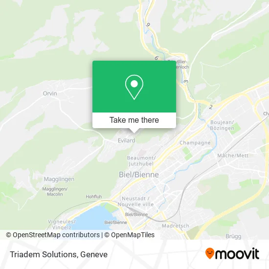 Triadem Solutions map